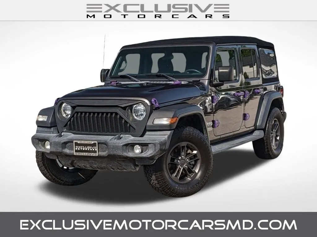 Gray 2020 Jeep Wrangler Unlimited Sport S for sale in Randallstown, MD