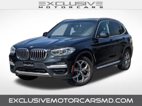 Black 2021 BMW X3 xDrive30i for sale in Randallstown, MD