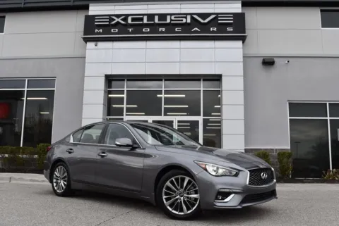 Gray 2022 INFINITI Q50 LUXE for sale in Randallstown, MD