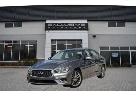 Gray 2022 INFINITI Q50 LUXE for sale in Randallstown, MD