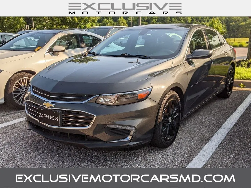 Gray 2017 Chevrolet Malibu LT for sale in Randallstown, MD