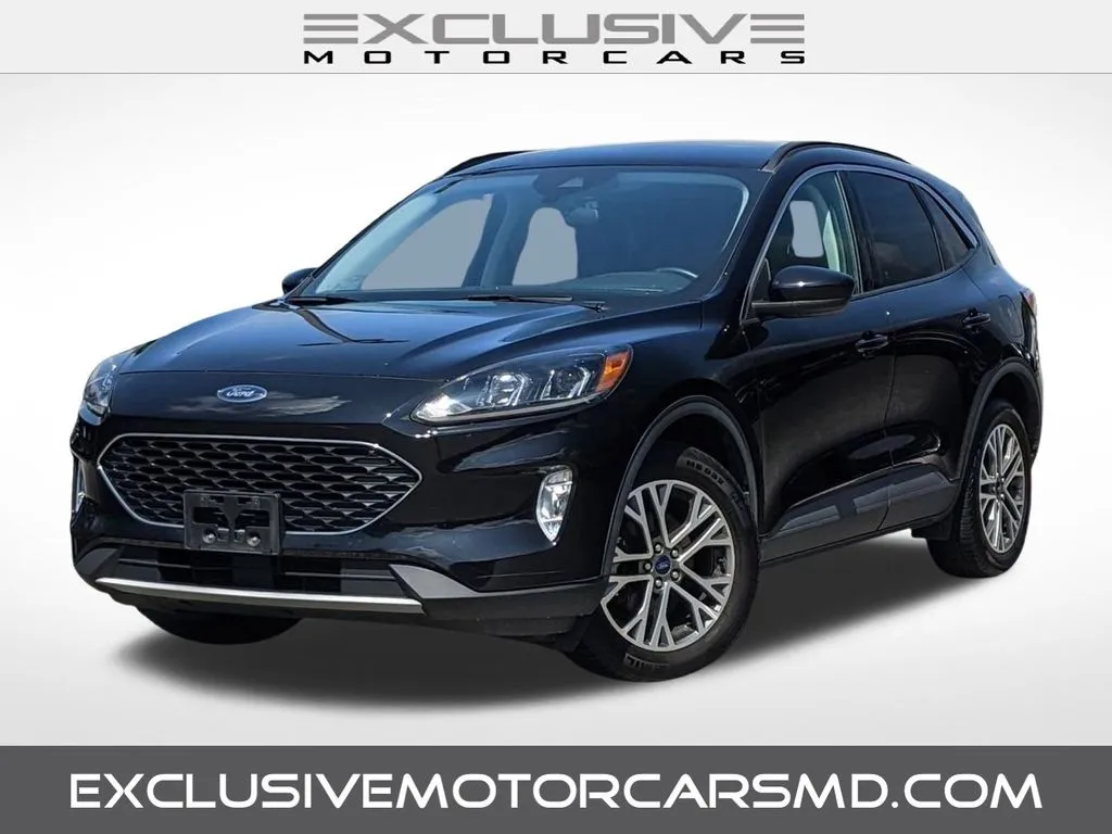 Black 2021 Ford Escape SEL for sale in Randallstown, MD