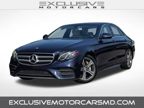 Blue 2017 Mercedes-Benz E-Class E 300 for sale in Randallstown, MD
