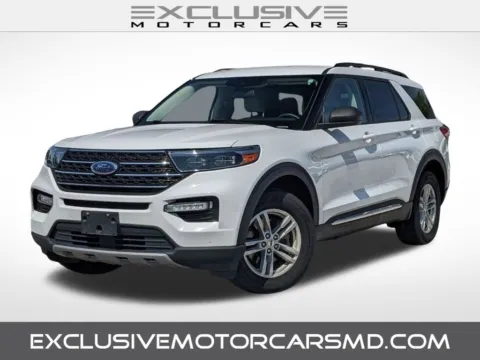 White 2022 Ford Explorer XLT for sale in Randallstown, MD