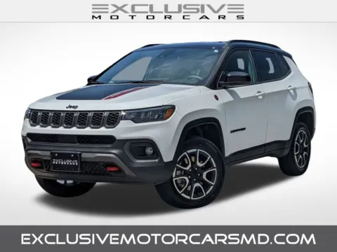 White 2024 Jeep Compass Trailhawk for sale in Randallstown, MD
