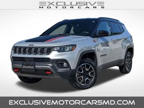 Silver 2024 Jeep Compass Trailhawk for sale in Randallstown, MD