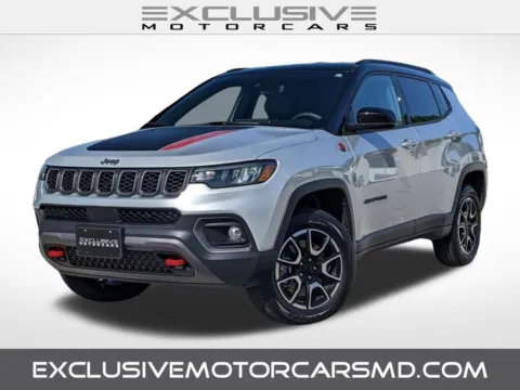 Silver 2024 Jeep Compass Trailhawk for sale in Randallstown, MD