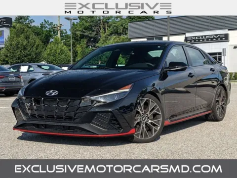 Black 2022 Hyundai Elantra N for sale in Randallstown, MD