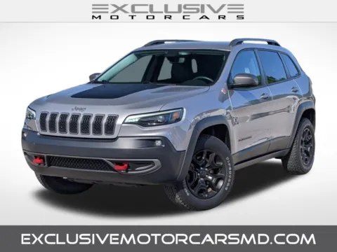 Silver 2019 Jeep Cherokee Trailhawk for sale in Randallstown, MD