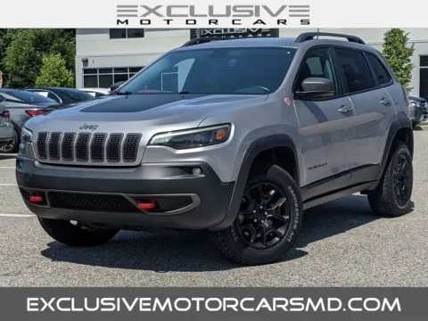 Silver 2019 Jeep Cherokee Trailhawk for sale in Randallstown, MD