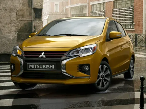 Blue 2021 Mitsubishi Mirage ES for sale in Randallstown, MD