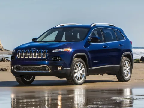 Black 2016 Jeep Cherokee Latitude for sale in Randallstown, MD