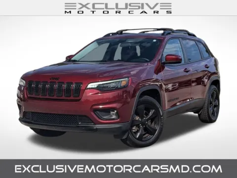 Red 2019 Jeep Cherokee Altitude for sale in Randallstown, MD