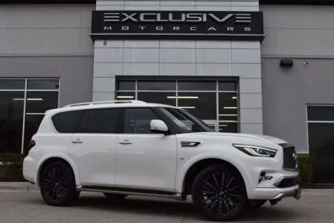 White 2019 INFINITI QX80 Limited for sale in Randallstown, MD