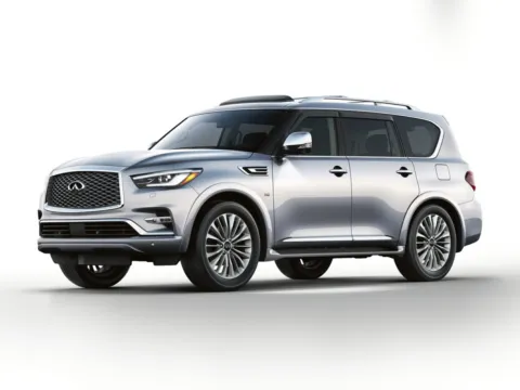 White 2019 INFINITI QX80 Limited for sale in Randallstown, MD