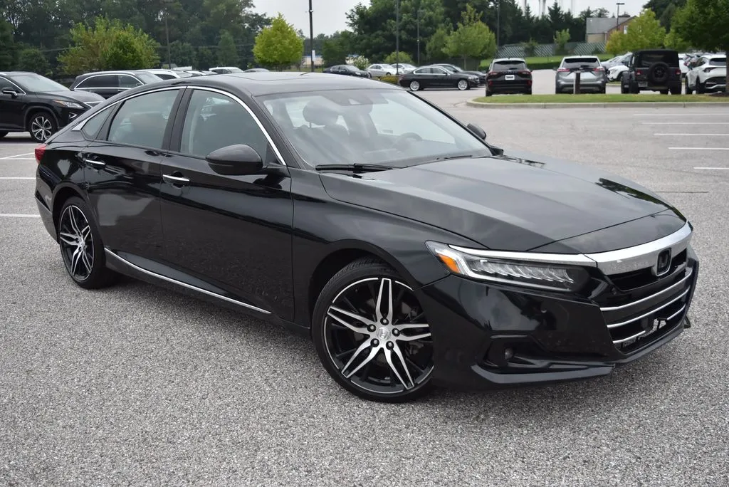 Black 2021 Honda Accord Touring 2.0T for sale in Randallstown, MD