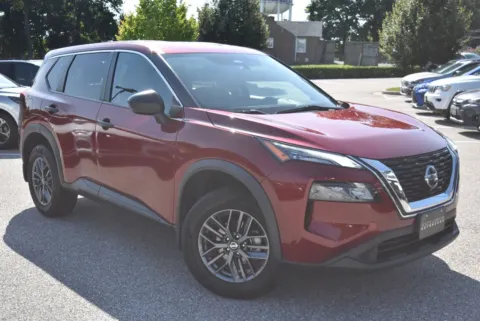 Red 2021 Nissan Rogue S for sale in Randallstown, MD