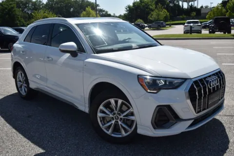 White 2021 Audi Q3 Premium for sale in Randallstown, MD