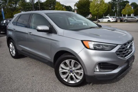 Silver 2022 Ford Edge Titanium for sale in Randallstown, MD
