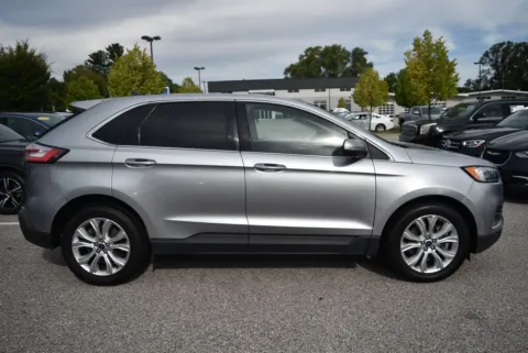 Silver 2022 Ford Edge Titanium for sale in Randallstown, MD
