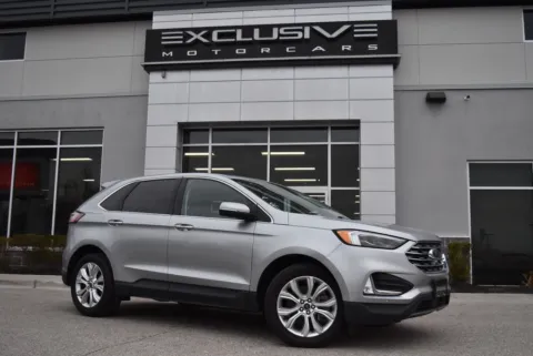 Silver 2022 Ford Edge Titanium for sale in Randallstown, MD