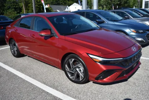 Red 2024 Hyundai Elantra Limited for sale in Randallstown, MD
