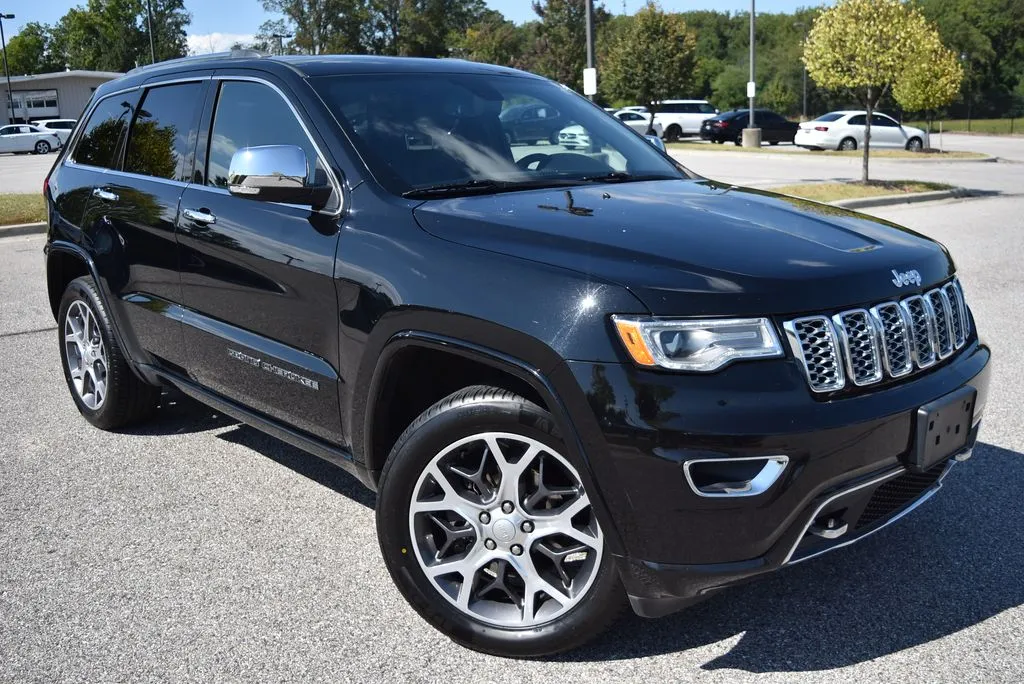 Black 2020 Jeep Grand Cherokee Overland for sale in Randallstown, MD