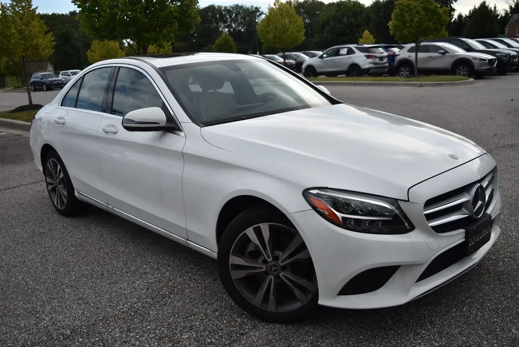 White 2021 Mercedes-Benz C-Class C 300 for sale in Randallstown, MD