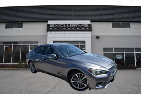 Gray 2022 INFINITI Q50 LUXE for sale in Randallstown, MD