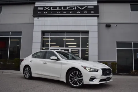 White 2022 INFINITI Q50 LUXE for sale in Randallstown, MD
