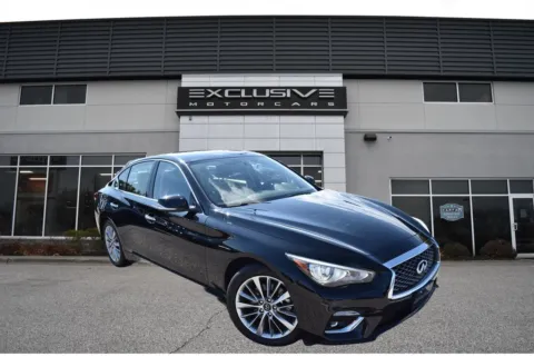 Black 2022 INFINITI Q50 LUXE for sale in Randallstown, MD