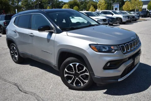 Silver 2022 Jeep Compass Limited for sale in Randallstown, MD
