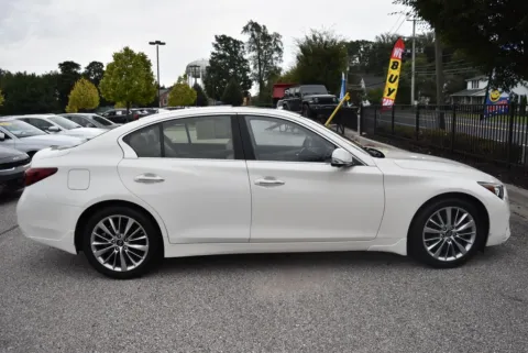 Photos of 2022 INFINITI Q50 LUXE for sale in Randallstown, MD at Exclusive Motorcars