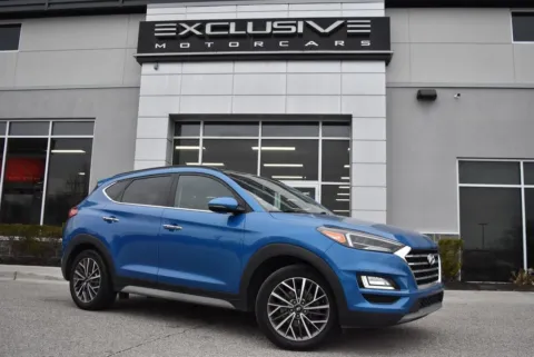 Blue 2021 Hyundai Tucson Ultimate for sale in Randallstown, MD