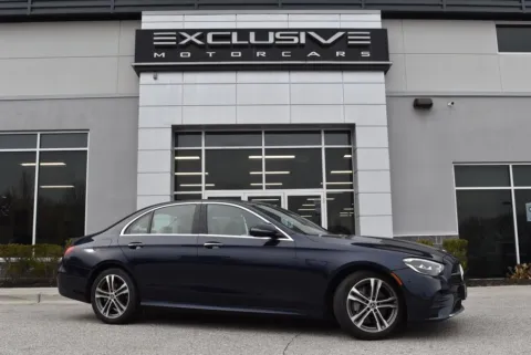Blue 2021 Mercedes-Benz E-Class E 350 for sale in Randallstown, MD
