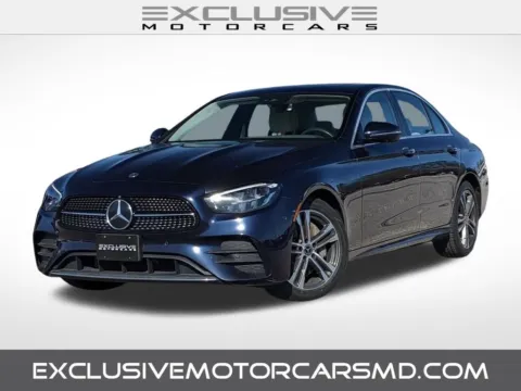 Blue 2021 Mercedes-Benz E-Class E 350 for sale in Randallstown, MD