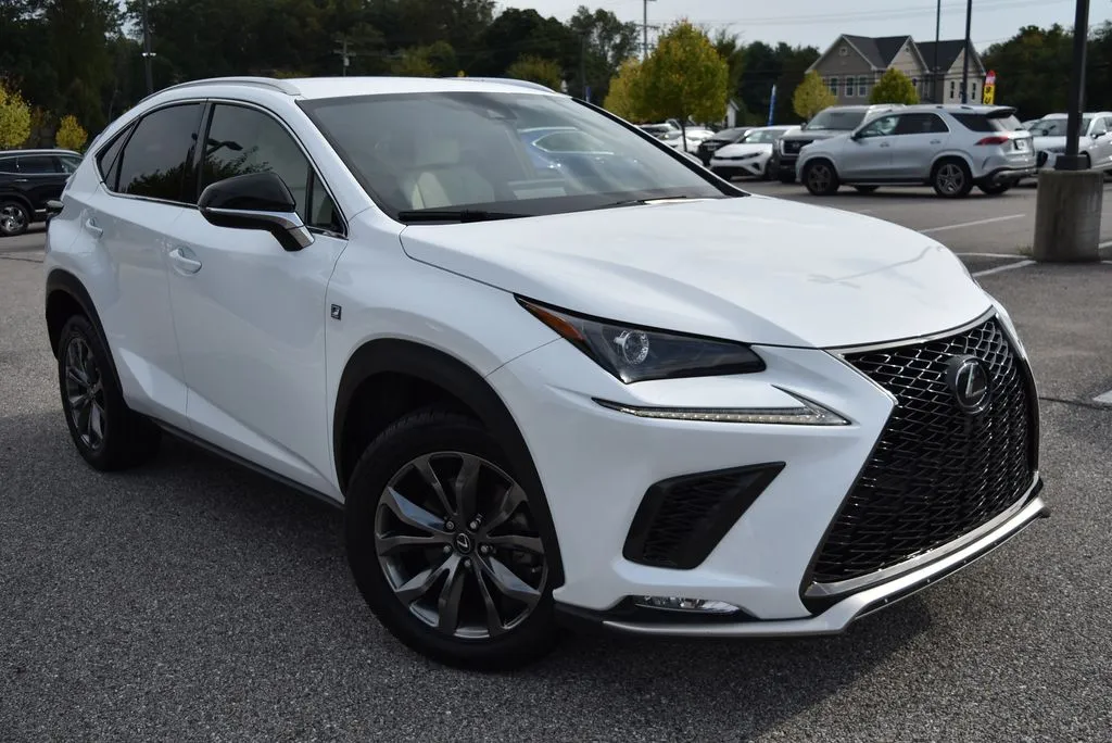 White 2021 Lexus NX 300 F Sport for sale in Randallstown, MD
