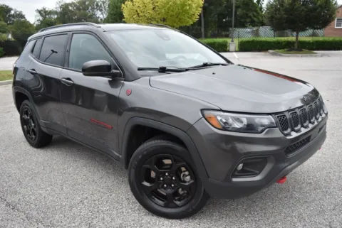Gray 2023 Jeep Compass Trailhawk for sale in Randallstown, MD
