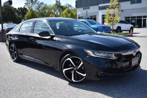 Black 2021 Honda Accord Sport for sale in Randallstown, MD