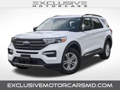 White 2022 Ford Explorer XLT for sale in Randallstown, MD