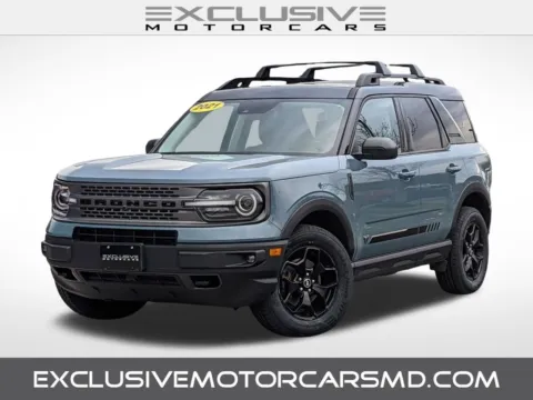 Blue 2021 Ford Bronco Sport First Edition for sale in Randallstown, MD