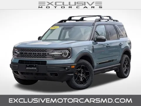 Blue 2021 Ford Bronco Sport First Edition for sale in Randallstown, MD