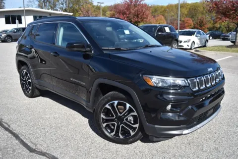 Black 2022 Jeep Compass Limited for sale in Randallstown, MD