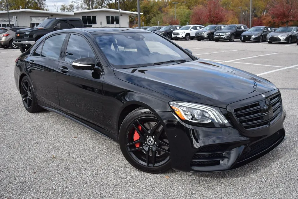Black 2019 Mercedes-Benz S-Class S 560 for sale in Randallstown, MD