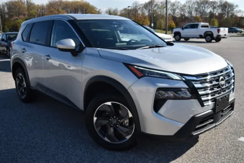 Silver 2024 Nissan Rogue SV for sale in Randallstown, MD