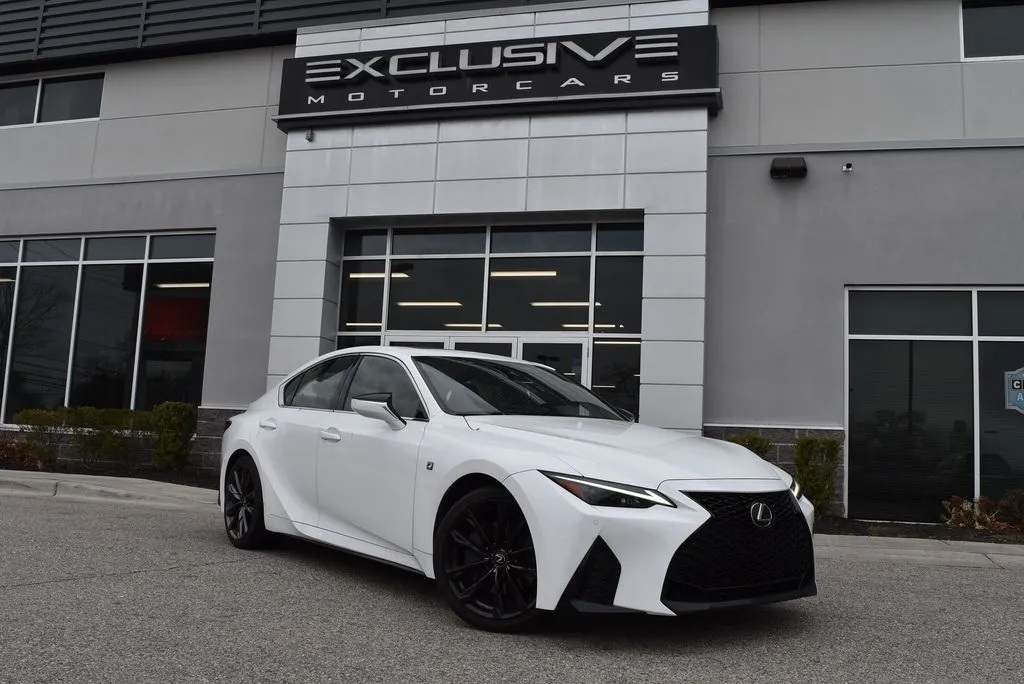 White 2022 Lexus IS 350 F SPORT for sale in Randallstown, MD