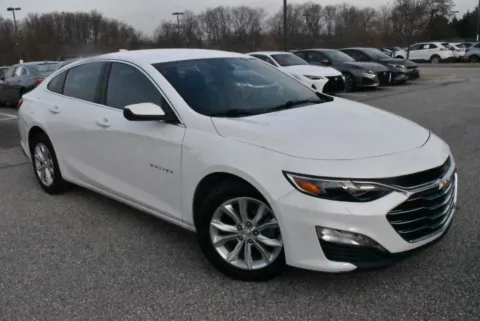 White 2024 Chevrolet Malibu LT for sale in Randallstown, MD