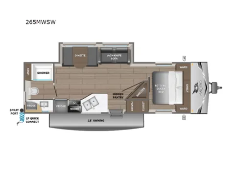 Photos of 2026 Jayco Jay-Flight SLX 265MWSW for sale in Kent, WA at Valley RV Supercenter