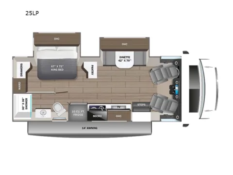 Photos of 2026 Jayco Melbourne Prestige 25LP for sale in Kent, WA at Valley RV Supercenter
