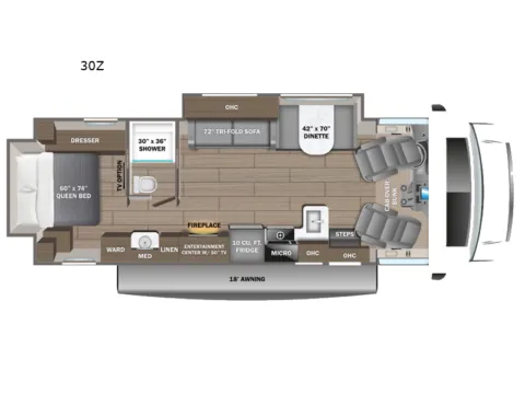 Photos of 2026 Jayco Greyhawk 30Z for sale in Kent, WA at Valley RV Supercenter